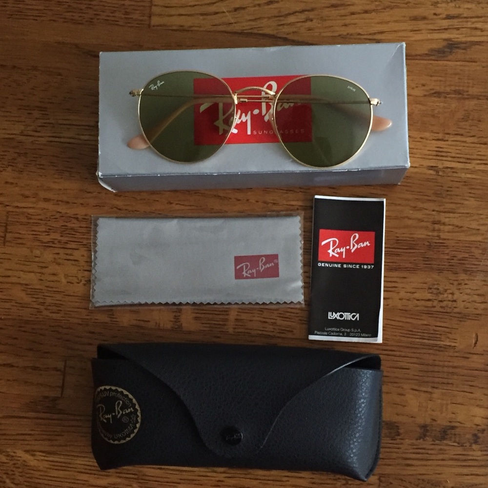 NWT Ray Ban round sunglasses